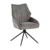 POCO Drehstuhl Cali anthrazit Webstoff B/T: ca. 57x61 cm