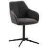 POCO Armlehnstuhl Cannes anthrazit Webstoff B/H/T: ca. 57x85x57 cm