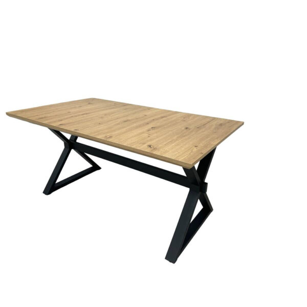 POCO Esstisch Paddy Eiche Wildeiche hell Nachbildung B/H/T: ca. 160x75x90 cm POCO Esstisch Paddy Eiche Wildeiche hell Nachbildung B/H/T: ca. 160x75x90 cm