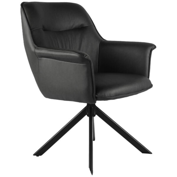 POCO Armlehnstuhl Elias schwarz Polyester B/H/T: ca. 67x91x69 cm
