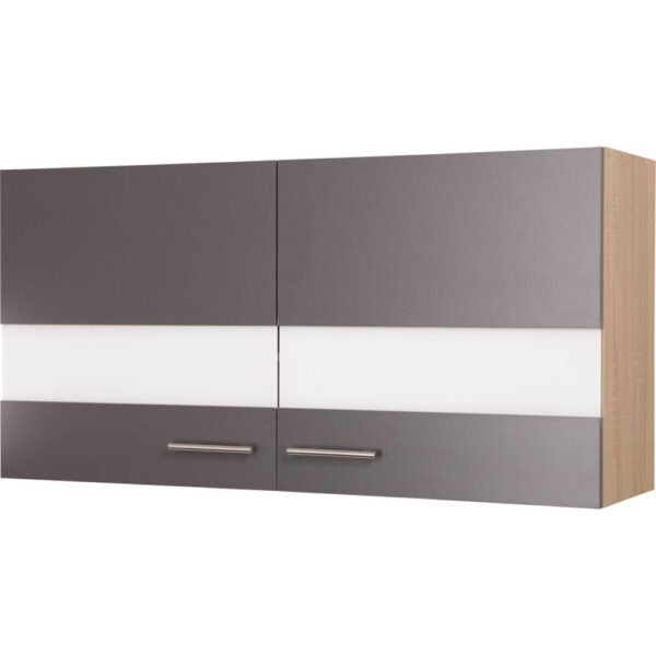 4262421977538 Hängeschrank Merle
grau B/H/T: ca. 110x56x35 cm