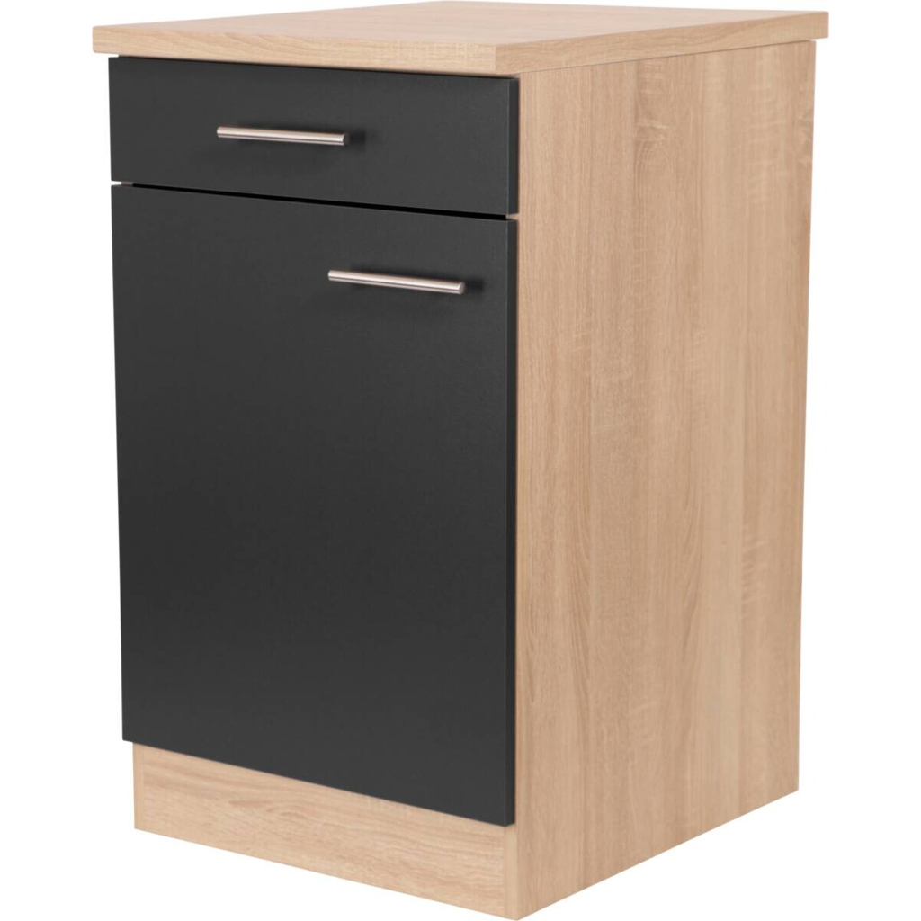 Unterschrank Merle
schwarz B/H/T: ca. 50x85x60 cm