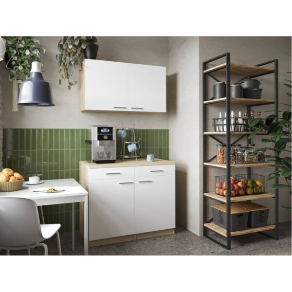 Anbauküchen-Set Merle
weiß B/H/T: ca. 100x200x60 cm