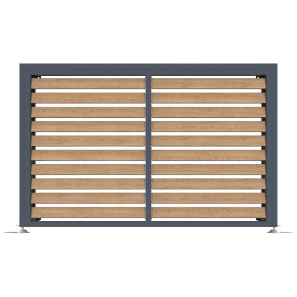 Westmann Verkleidung Wärmepumpe Boxa Holzoptik B/H/L: ca. 140x97x56 cm
