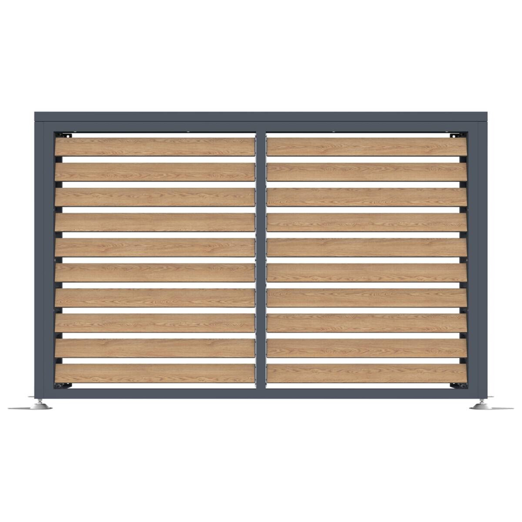 Westmann Verkleidung Wärmepumpe Boxa Holzoptik B/H/L: ca. 140x97x56 cm