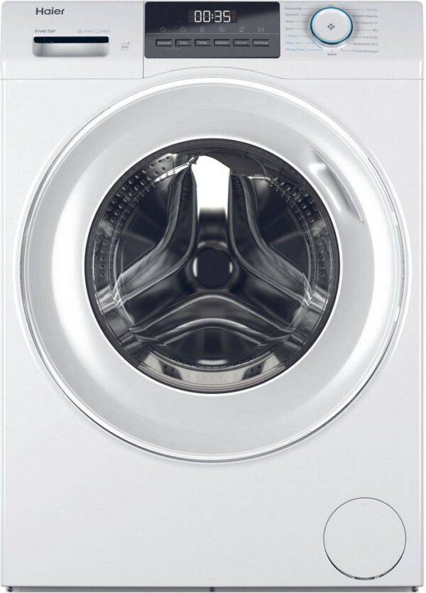 Haier Waschmaschine I-PRO 1 HW80-BP14929BU1, 8 kg, 1400 U/min, hOn App Haier Waschmaschine I-PRO 1 HW80-BP14929BU1, 8 kg, 1400 U/min, hOn App