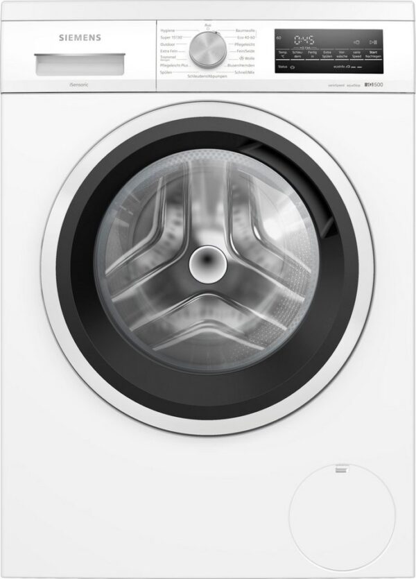 SIEMENS Waschmaschine iQ500 WU14UT42, 9 kg, 1400 U/min, Unterbaufähig, Outdoor-Programm, aquaStop®, Kurzprogramme SIEMENS Waschmaschine iQ500 WU14UT42, 9 kg, 1400 U/min, Unterbaufähig, Outdoor-Programm, aquaStop®, Kurzprogramme