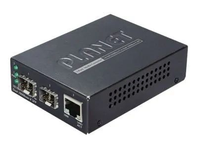 4711213686672-1 Planet GT – 1205A – Medienkonverter – 1GbE – 10Base – T, 100Base – TX, 1000Base – T – 3 Anschlüsse – RJ – 45 / SFP (mini – GBIC)