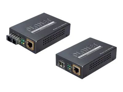 Planet GTP – 805A – Medienkonverter – 1GbE – 10Base – T, 100Base – TX, 1000Base – T, 1000Base – X – RJ – 45 / SFP (mini – GBIC)