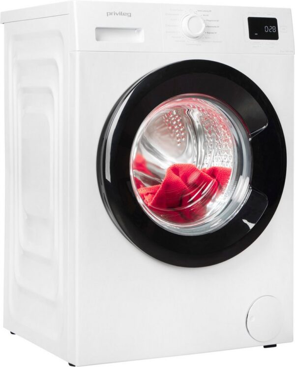 Privileg Waschmaschine MY TIME PWF 874A MY TIME DE, 8 kg, 1400 U/min, Quick Cycles – 5 Programme in unter 1 Stunde