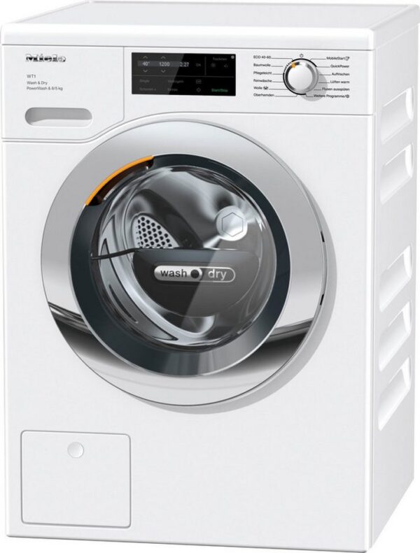 Miele Waschtrockner WTI360 WPM PWash 8/5 kg, 8 kg, 5 kg, 1600 U/min, Getestet auf 20 Jahre perfekte Wäschepflege, 25 Jahre Motorgarantie