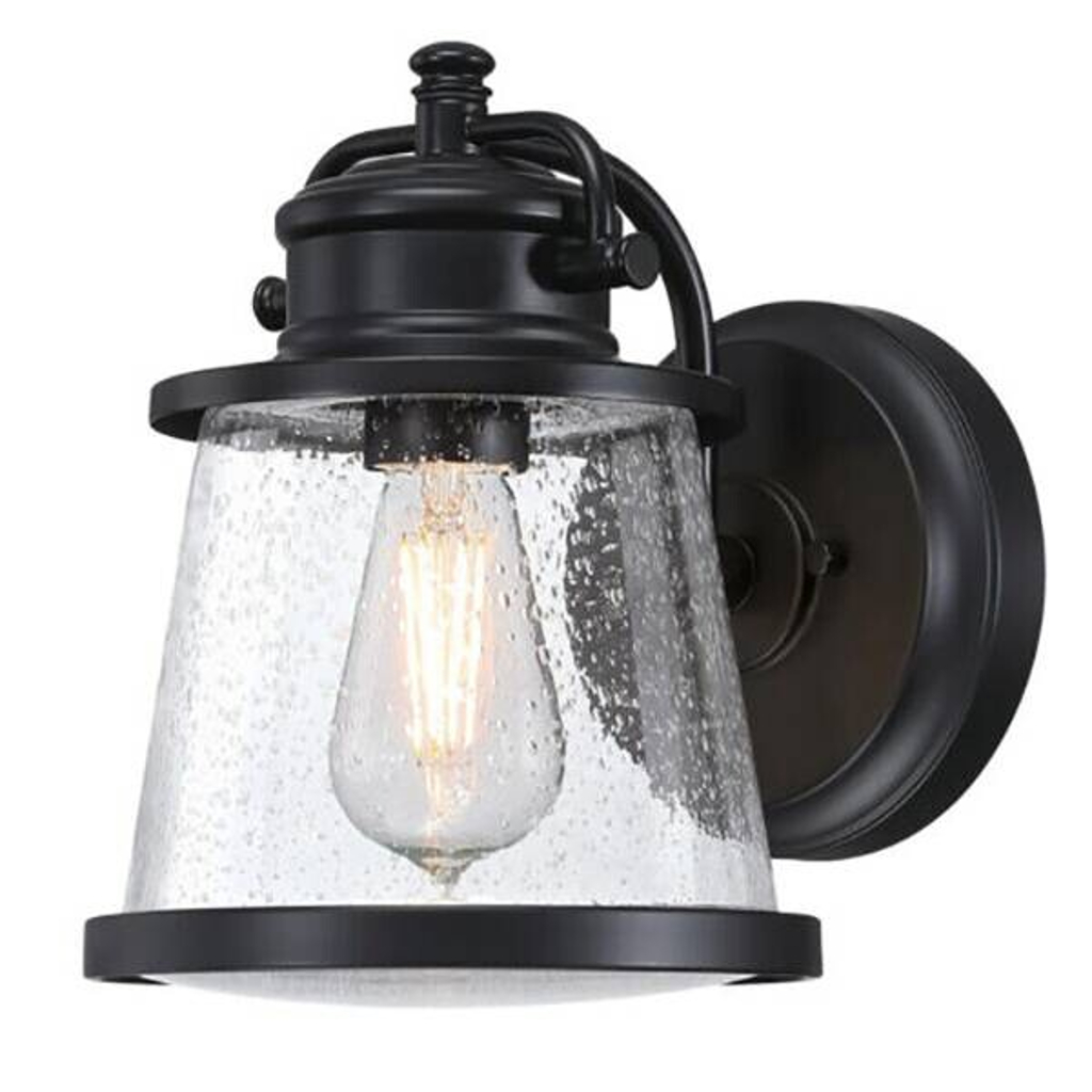 Westinghouse Außenwandleuchte Emma jane
mattschwarz Metall Glas B/H/L: ca. 20x26x25 cm E27 1 Brennstellen