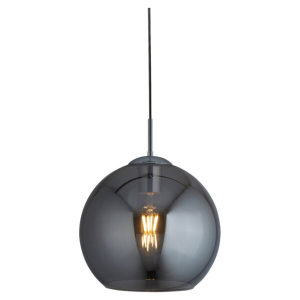 5053423096162 Searchlight Pendelleuchte Balls
Chrom Glas Stahl B/H/L/D: ca. 25x120x25x25 cm E27 1 Brennstellen