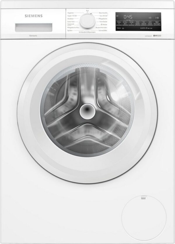 SIEMENS Waschmaschine iQ500 WU14UT22, 9 kg, 1400 U/min, Unterbaufähig, Outdoor-Programm, Kurzprogramme, Softtrommel SIEMENS Waschmaschine iQ500 WU14UT22, 9 kg, 1400 U/min, Unterbaufähig, Outdoor-Programm, Kurzprogramme, Softtrommel