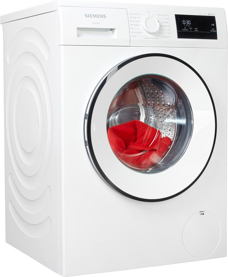 SIEMENS Waschmaschine iQ300 WM14N0A5, 8 kg, 1400 U/min