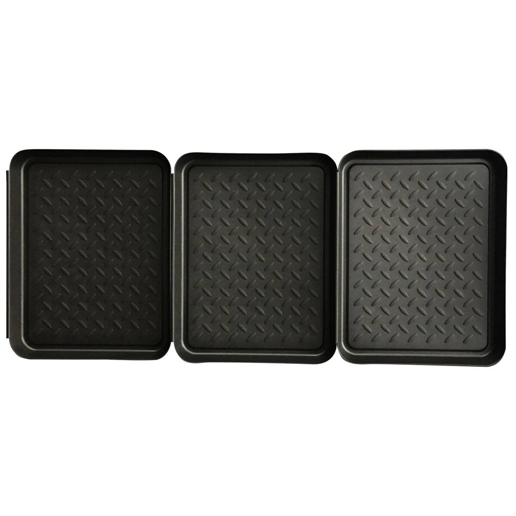 Abtropfschale 3-teilig
schwarz B/L: ca. 27×35 cm