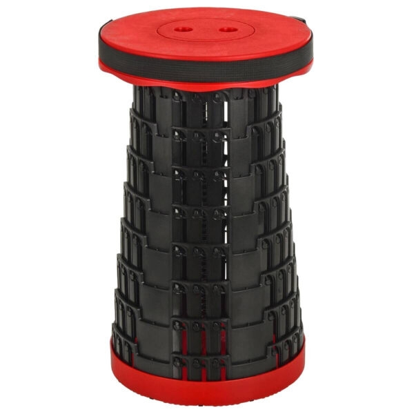 POCO Hocker schwarz Kunststoff H/D: ca. 45x26 cm