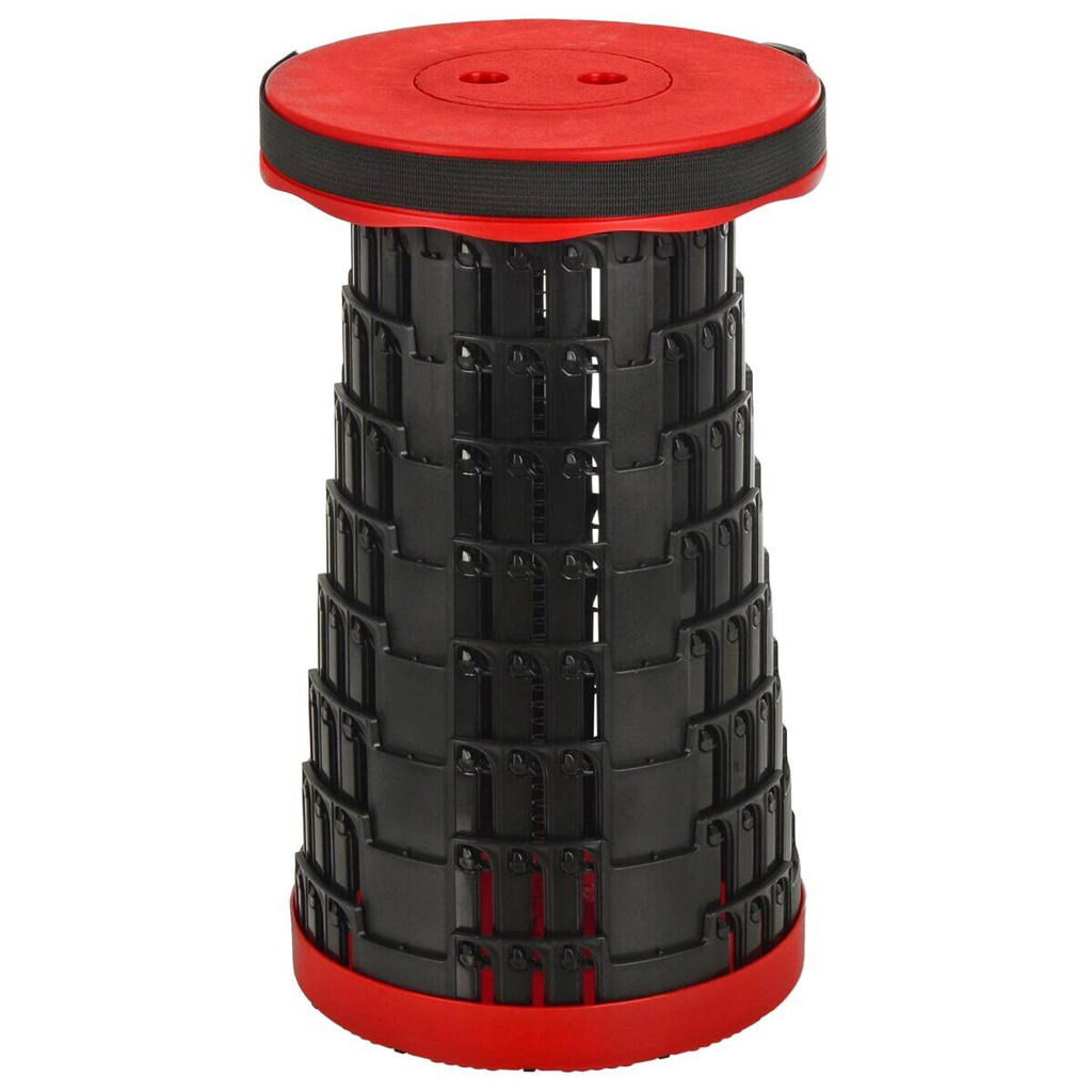 POCO Hocker schwarz Kunststoff H/D: ca. 45x26 cm