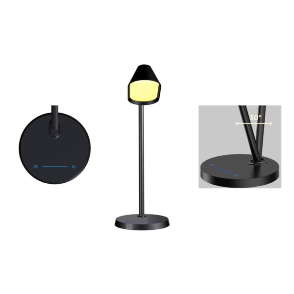 5412882804716 Mmoods LED-Tischlampe
B/H/L: ca. 17,5x43x48 cm