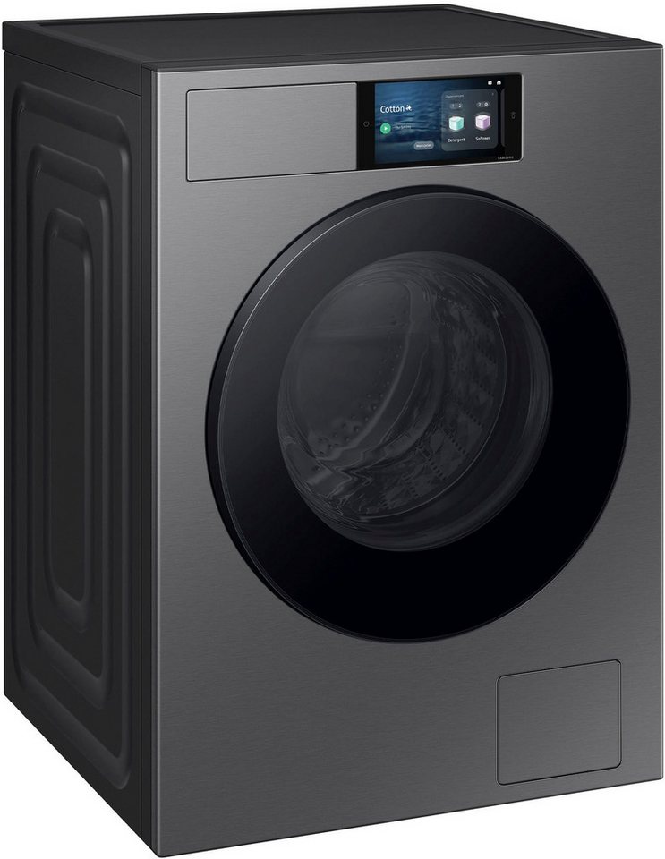 Samsung Waschmaschine WF90F/24 WF90F09C4S, 9 kg, 1400 U/min, AI Wash mit automatischer Waschmitteldosierung