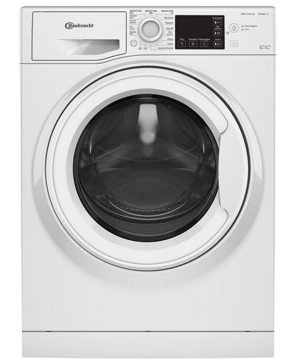 BAUKNECHT Waschtrockner WD ECO SHIELD 8614 D, 8 kg, 6 kg, 1400 U/min, Steam Hygiene mit Antivirus, Flecken 40°, Steam Refresh BAUKNECHT Waschtrockner WD ECO SHIELD 8614 D, 8 kg, 6 kg, 1400 U/min, Steam Hygiene mit Antivirus, Flecken 40°, Steam Refresh