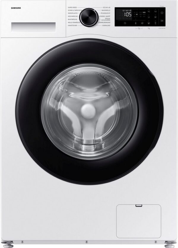 Samsung Waschmaschine WW5100D WW90DG5G34AEEG, 9 kg, 1400 U/min, AI Ecobubble?? - Effizient und schonend waschen