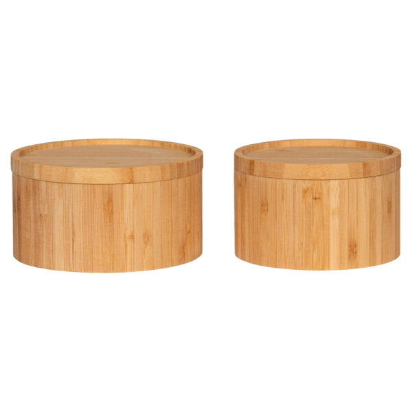 Housenordic Aufbewahrungsbox Chefalu natur Bambus B/H/L: ca. 15x7x15 cm