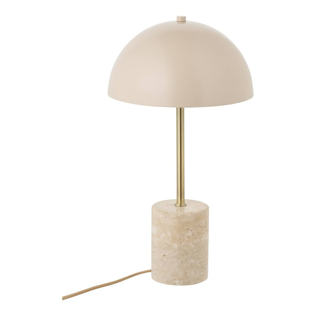 Housenordic Tischleuchte Sheffield
beige Metall Marmor B/H/L: ca. 25x45x25 cm E14 1 Brennstellen