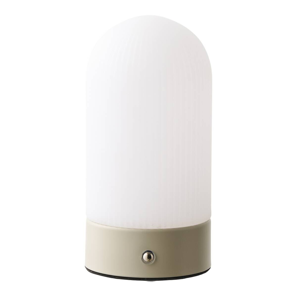 Housenordic Tischleuchte Ashford
beige weiß Metall H/D: ca. 18×9 cm