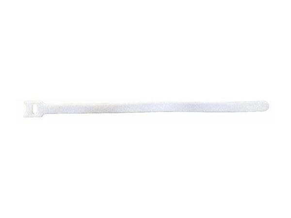 5715063184714-1 Lanview Klettverschlussriemen für Kabelmanagement – 15 cm – weiß (Packung mit