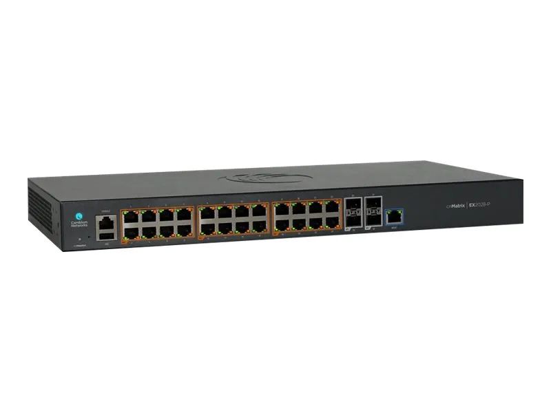 Cambium Networks cnMatrix EX2028 – P – Switch – L3 – managed – 24 x 10/100/1000 (PoE+)