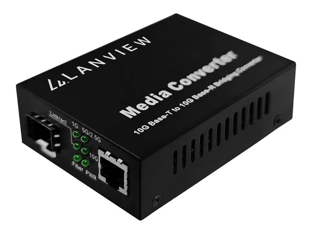 Lanview Medienkonverter – 10GbE, 2.5GbE, 5GbE