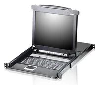 ATEN 8 Port 17″ LCD KVMP Switch with Italian Keyboard CL5708M – IT – Kabel – KVM