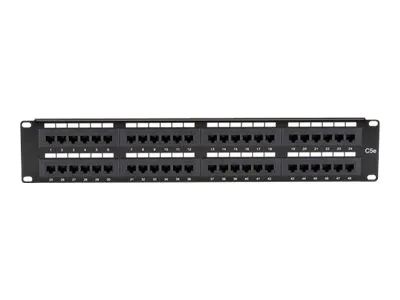 Black Box Economy – Patch Panel – CAT 6 – RJ – 45 X 48 – 2U – 48.3 cm (19″)