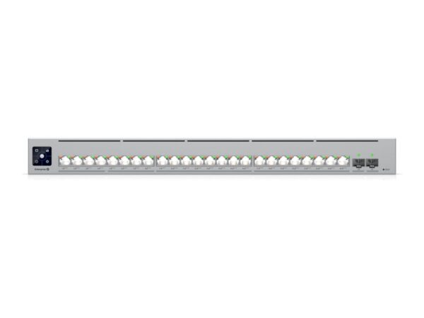 Ubiquiti UniFi Enterprise Campus 24 PoE – Switch – L3 – managed – 8 x 2.5GBase – T + 16 x 10Gb Ethernet + 2 x 25 Gigabit SFP28 – an Rack montierbar – PoE Class 4 (1050 W)