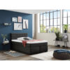 POCO Boxspringbett Kokomo anthrazit Liegefläche B/L: ca. 140x200 cm
