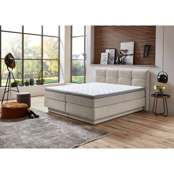 POCO Boxspringbett Portage natur Liegefläche B/L: ca. 180x200 cm