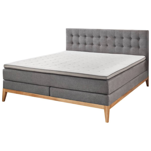 POCO Boxspringbett Westwood grau Liegefläche B/L: ca. 180x200 cm POCO Boxspringbett Westwood grau Liegefläche B/L: ca. 180x200 cm