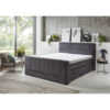 POCO Boxspringbett Kenosha anthrazit Liegefläche B/L: ca. 180x200 cm