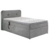 POCO Boxbett Gabriola Silbergrau Liegefläche B/L: ca. 120x200 cm
