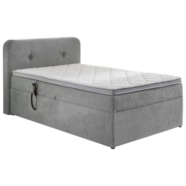 POCO Boxbett Gabriola Silbergrau Liegefläche B/L: ca. 120x200 cm POCO Boxbett Gabriola Silbergrau Liegefläche B/L: ca. 120x200 cm