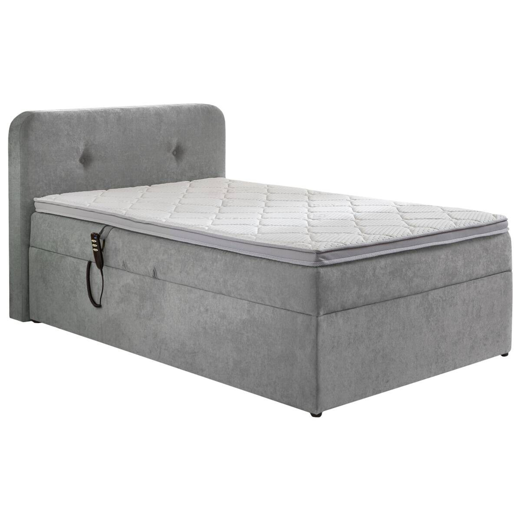 POCO Boxbett Gabriola Silbergrau Liegefläche B/L: ca. 120x200 cm