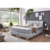 POCO Boxspringbett Graz silber Liegefläche B/L: ca. 180x200 cm