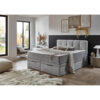 POCO Boxbett Lugano silber Liegefläche B/L: ca. 180x200 cm