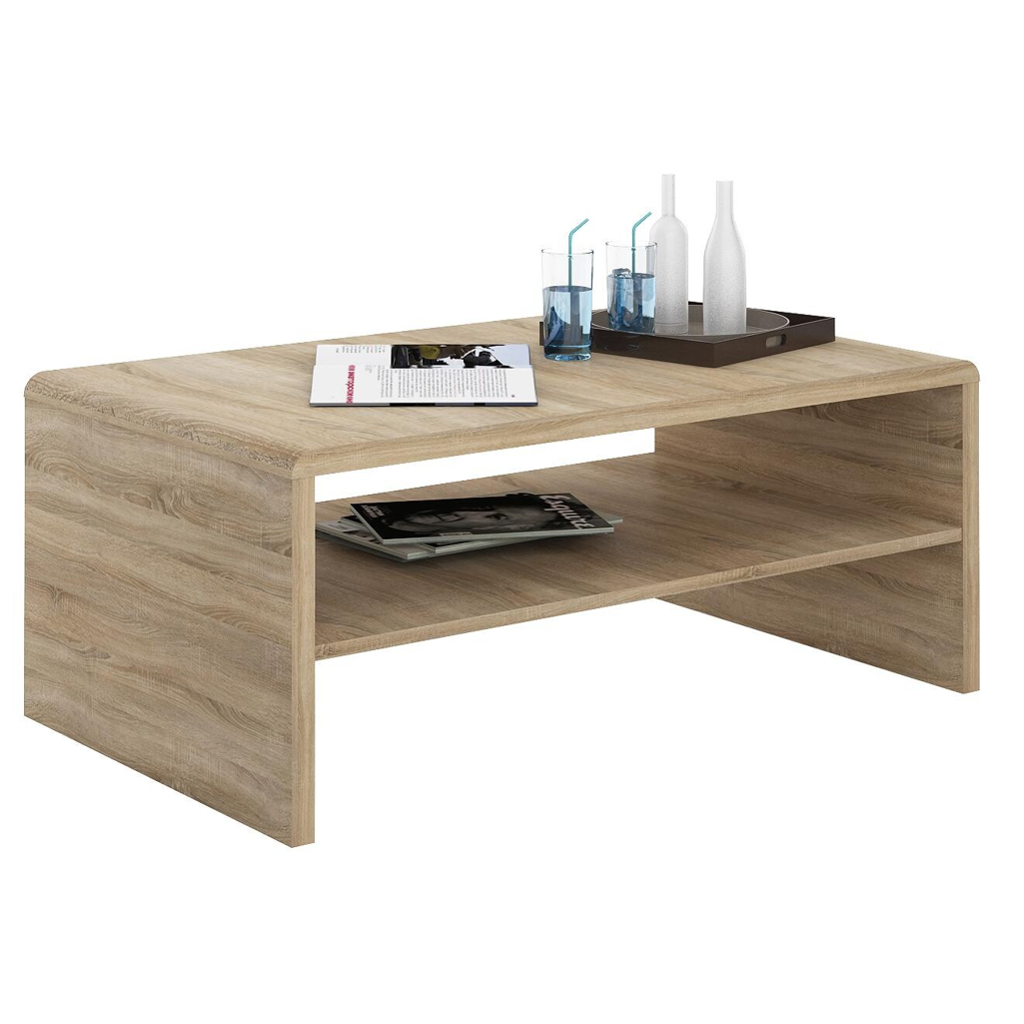 POCO Couchtisch Cala Luna C4T02 Eiche Sonoma Nachbildung B/H/T: ca. 100x40x59 cm