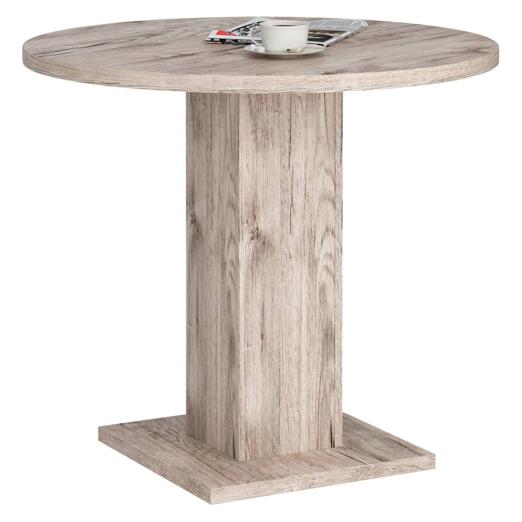 POCO Esstisch Leo Eiche Sherwood Nachbildung B/H/T/D: ca. 85x75x85x85 cm