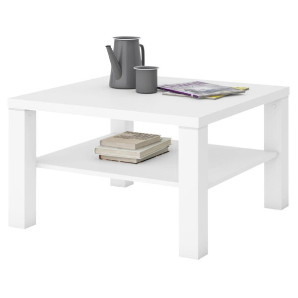 POCO Couchtisch Coffee CFT540 Alpinweiß Nachbildung B/H/T: ca. 75x45x75 cm POCO Couchtisch Coffee CFT540 Alpinweiß Nachbildung B/H/T: ca. 75x45x75 cm