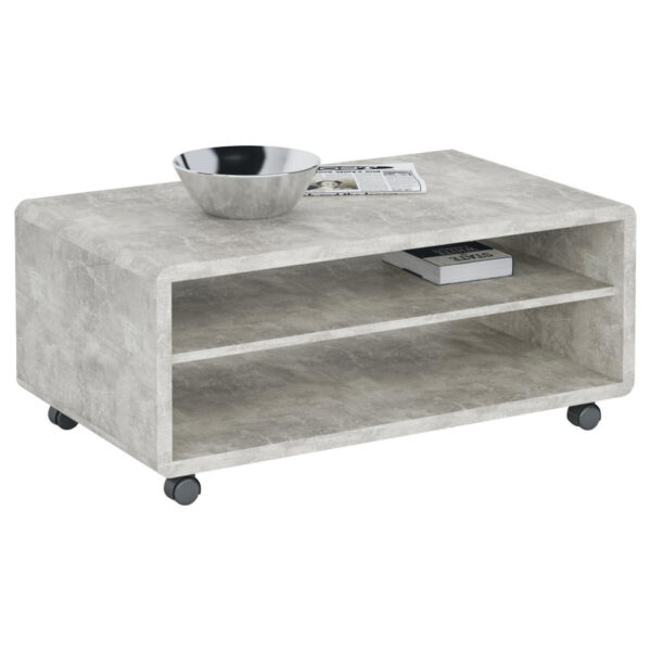 POCO Couchtisch Martigny Beton Optik B/H/T: ca. 100x43x59 cm
