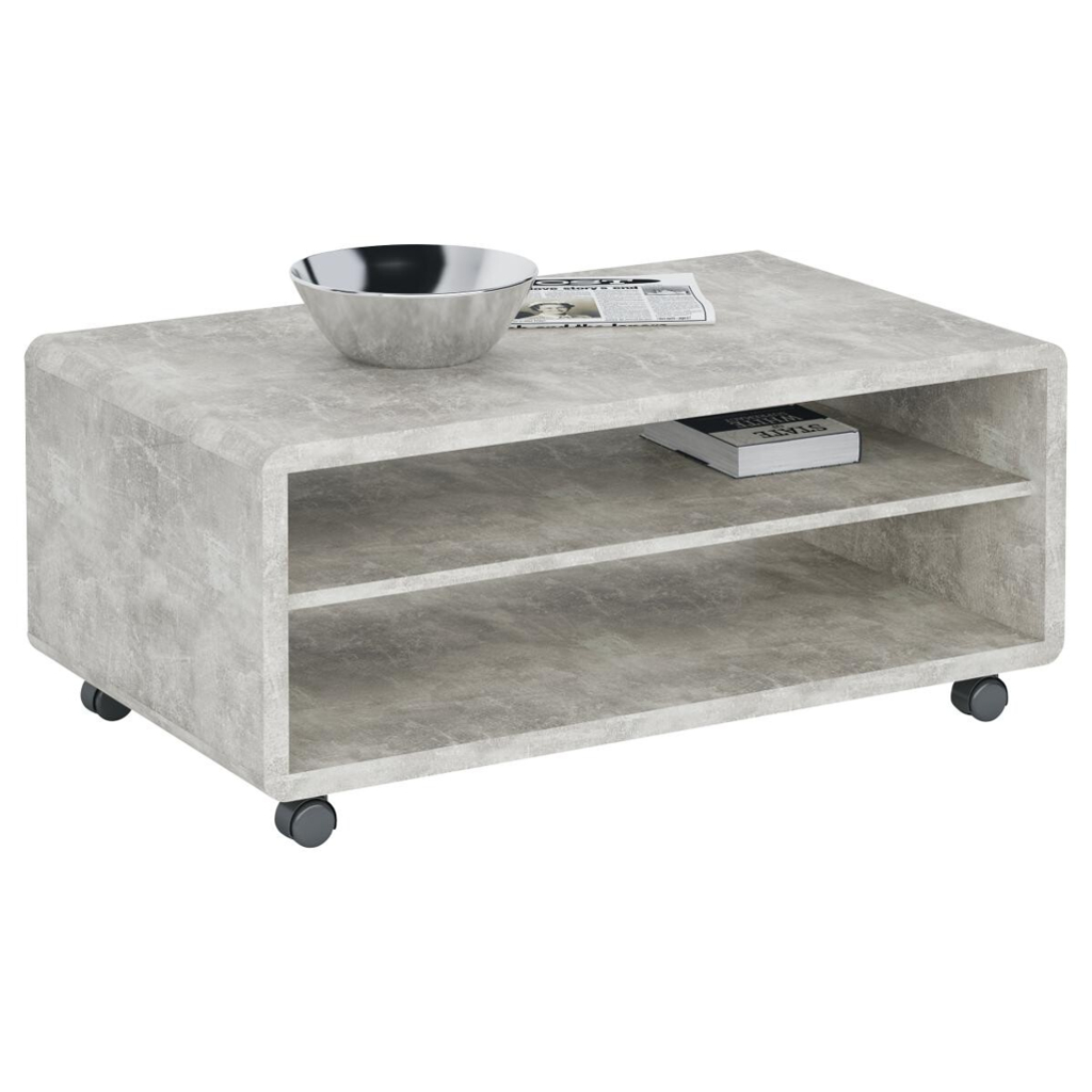POCO Couchtisch Martigny Beton Optik B/H/T: ca. 100x43x59 cm