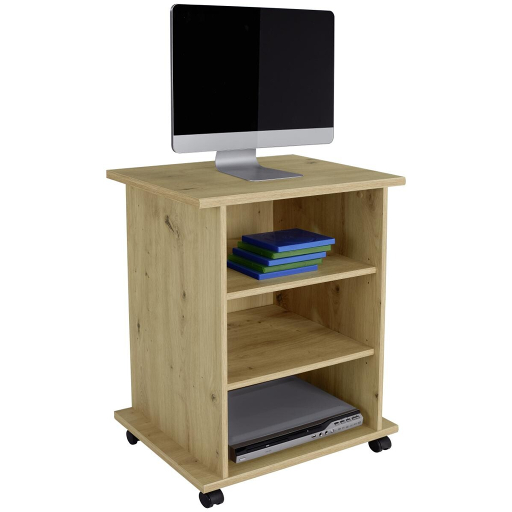 TV-Rollwagen Jürgen
Eiche Artisan Nachbildung B/H/T: ca. 65x76x40 cm